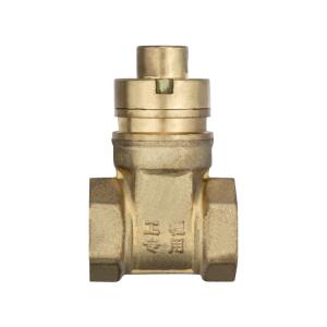 63mm 2 Inch Internal BSP Thread Lockable Handle Brass Stop Valve