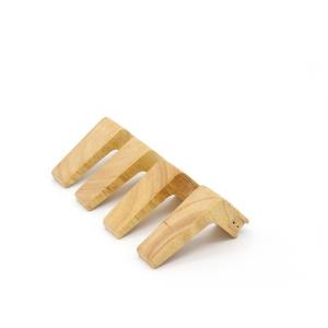 Natural Rubber Wooden Handle for Teapot Coffee Pot