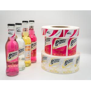 Custom Cosmetic Self Adhesive Sticker Perfume Glass Bottle Logo Label