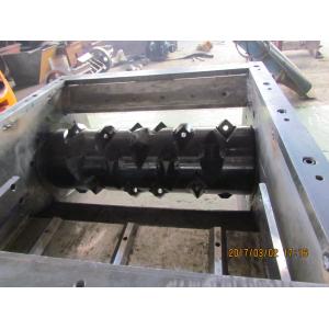 SKD 11 Single Shaft Shredder Machine For PS Lumps