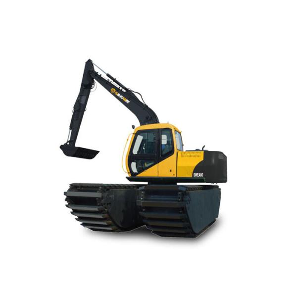 Buy Mini River Dredging Equipment Amphibious Soft Terrain Excavator at wholesale prices