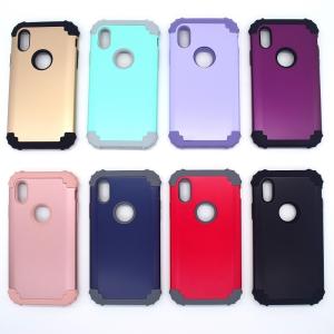 2018 New Air Cushion deisgn PC TPU Hybrid 3 in 1 Shockproof Armor phone case for