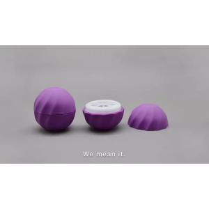 POM ABS Lip Balm Tubes Lip Balm Ball Containers For Cosmetic Packaging