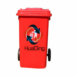 Eco-Friendly 80L Plastic Container Round Waste bin