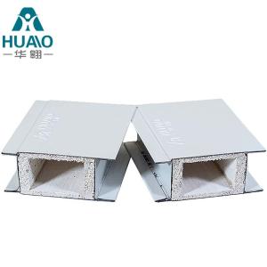 Clean Room Handmade Rock Wool Sandwich Panels With Fire Protection
