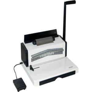 6.35 6.29mm Pitch Plastic Single Coil Binding Machine