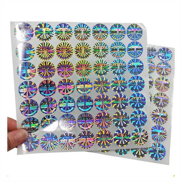 Security Customized 3D Hologram Sticker Digital Print