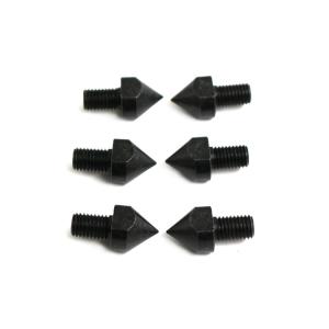 Black Steel CNC Machining Parts Fastener Screws Cutting Milling Turning CNC