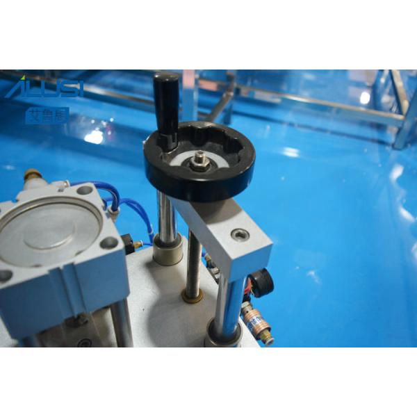 Semi Auto Perfume Manufacturing Equipment Table Top Pneumatic Small Perfume Bottle Pump Crimping Machine