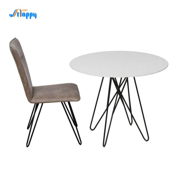 Buy Diameter 900mm Modern Customized Ceramic Kitchen Tables, Knock-Down, Indoor Type DT-1024 at wholesale prices