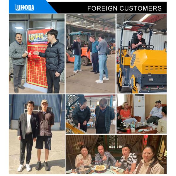 Mini Skid Steer Wheel Loader Stand on Compact Skidsteer for Construction Works