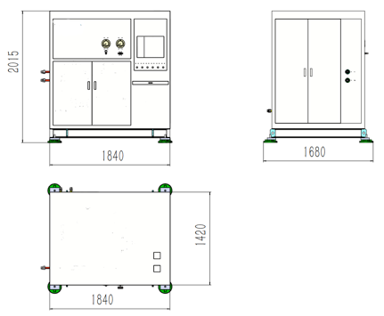 Flushing Hydraulic Test Benches Pressure Cleaning For Hydraulic Pipe Fittings