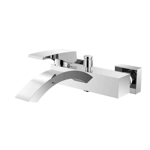 Buy Modern Wall Mounted Shower Mixer Faucet with Brass Material T8691 at wholesale prices