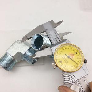 Hot Forged 90 Elbow Metric Hydraulic Adapters