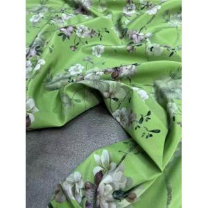 100% Silk Elastic crepe DE chine 18MM Anti-Wrinkle Digital printing Design for