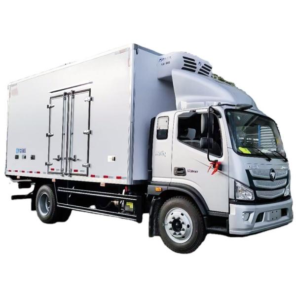 Buy 4x2 Foton Refrigerated Truck for Fresh Meat Fruits Vegetables Freezing and Insulation Box Dimensions 4085x2100x2100 mm at wholesale prices