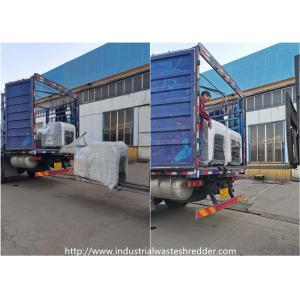 66KW PP / Glass Fiber Strips Industrial Waste Grinder