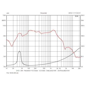 18 Inch 600W RMS Bass Loudspeaker 98dB Church Audio Equipment