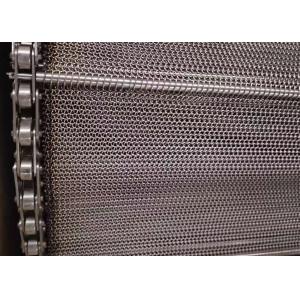 Pvc Coated Movement Conveyor Belt Wire Mesh Length 1m