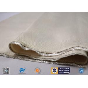 High Temperature 0.7mm Brown High Silica Cloth Heat Resistant