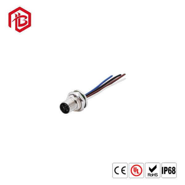 Buy Waterproof Screw Connection M12 PG Type Female Cable Plug IP67 Plastic Shell M12 4pin Connector at wholesale prices