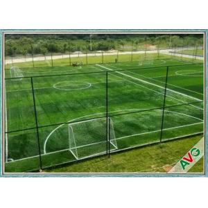 China Easy Maintenance Football Artificial Turf , Artificial Grass Football Pitches on sale