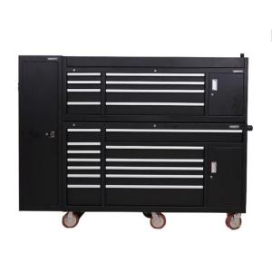 72 Inch Tool Chest on Wheels Stainless Steel Handles and with 1.0-1.5mm
