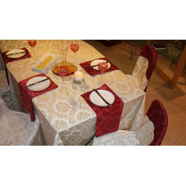 Buy 2013 new style jacquard  table cloth for wedding at wholesale prices