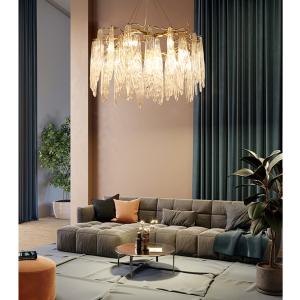 China Living Room Luxurious G9 Led Crystal Pendant Light AC265V on sale