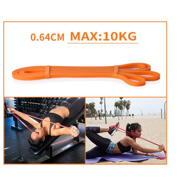 208*2.9*0.45cm Anti Wear TPE Resistance Bands Pull Up Loop Band Heavy Duty