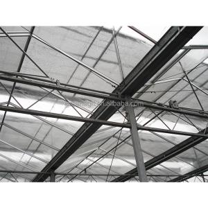 Backyard Multi Span Greenhouse Outdoor Rainproof Large Glass Greenhouse