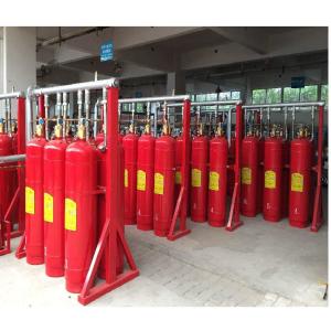 Quality 120L Gas Fire Extinguishing System Red Fm200 Automatic Fire Extinguisher for sale