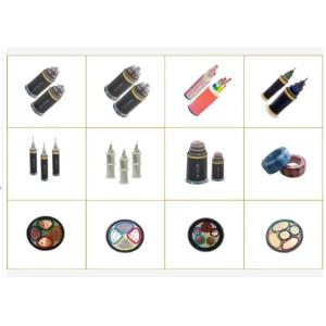 Copper PVC Armored Cable , Insulated Black Power Cable Insulation