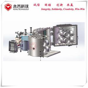 Black Chrome Magnetron Sputtering Equipment Car Wheel Hard Chrome Plating