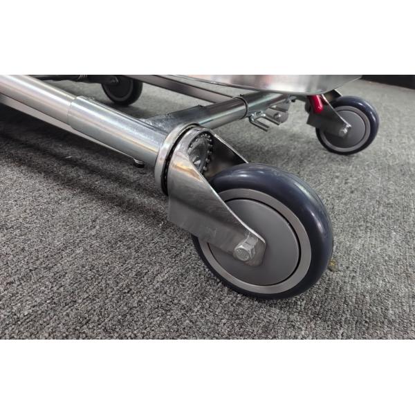 Aluminium Alloy Chair Type Ambulance Stretcher With Adjustable Back For Emergency Rescue And Rescue In Limited Space