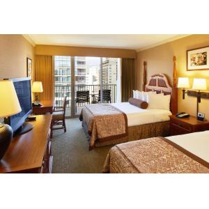 Phi Phi Don holiday hotel teak solid wood hotel bedroom furniture with TV cabinet table and luxury sofa set