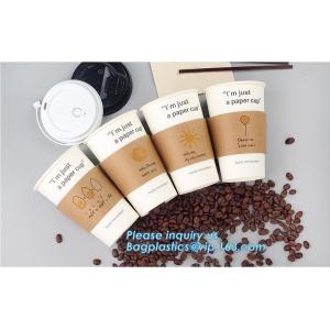 Biodegradable cup sleeve, Corrugated up sleeve with printing, brand logo, hot