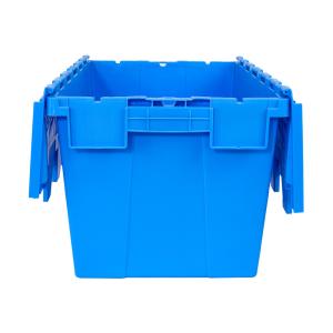 Customized Logo Rectangular Plastic Crate Box For Storage And Transportation no
