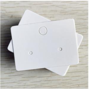 Simple Jewelry Packaging Cardstock Earring Cards Kraft Paper Cards