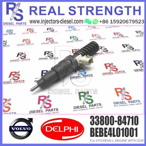Diesel Fuel Injector BEBE4L01002 BEBE4L01102 For HYUNDAI L Engine Parts 33800-84710 fuel injector repair kit