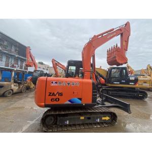 6 Ton Original Japan Used Hitachi ZX60 Crawler Excavator With 40.5KW Engine