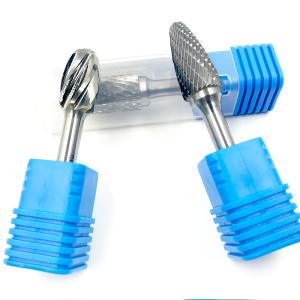 6mm Cylindrical Carbide Burr Set Rotary Cutting Bits ISO9001 Approved