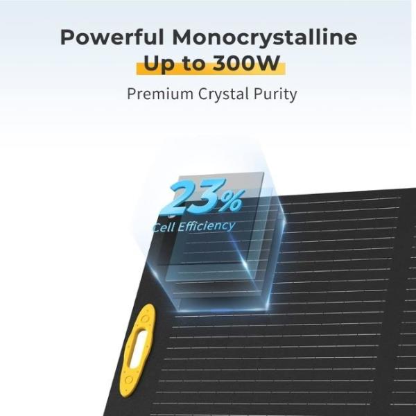 Buy 300W Lightweight Solar Panel Charger For Hiking Camping Backpacking at wholesale prices