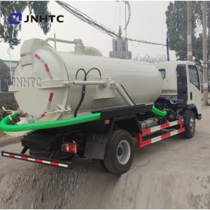 Sinotruk HOWO 4X2 Sewage Suction Truck Euro 3 Rhd LHD 5000 Liters