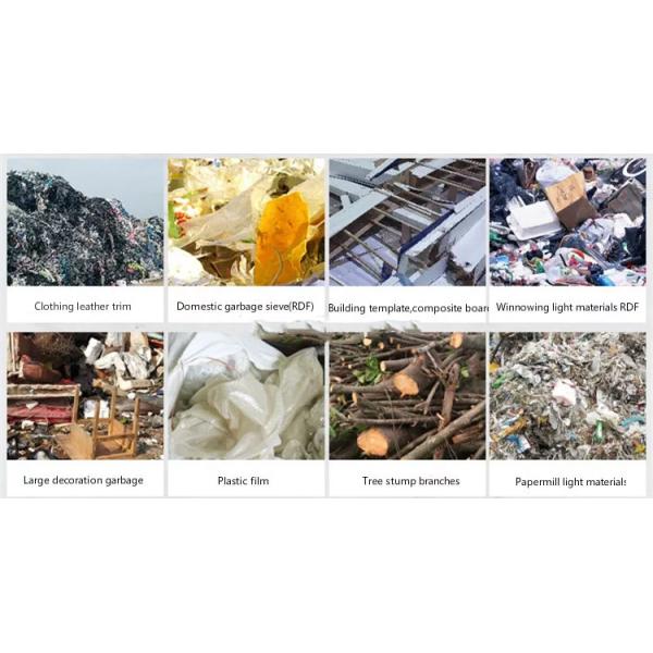 Industrial Solid Waste Compactor 150kg/H-250kg/H RDF Processing Plant