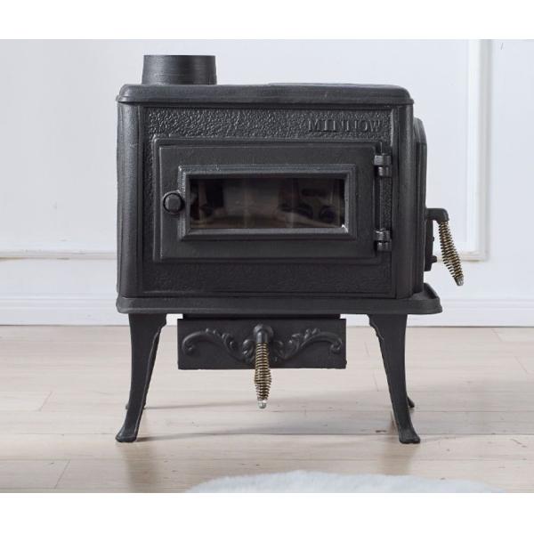 American Style Wood Burning Real Fire Fireplace European Style Retro Cast Iron Wood Burning Heater Household Heater