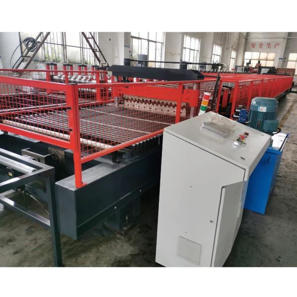 Buy High Speed Zincalume Ondulado 7/8 Corrugated Wall Roof Sheet Making Roll Forming Machine With Servo Following Cutting at wholesale prices