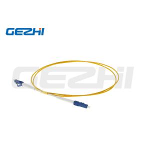 LC/UPC To LC/UPC Simplex Fiber Optical Patch Cord PVC/LSZH For Network