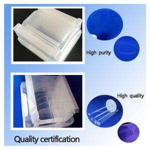 High Purity SIO2>99.99% Fused Quartz Plate with 92% Light Transmittance and ±0