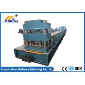 Gray color 2018 new type Guardrail Roll Forming Machine PLC Control Automatic